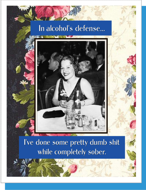 In Alcohol's Defense